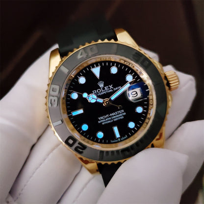 Level I Yellow Gold (Rubber) - Luxury Watch