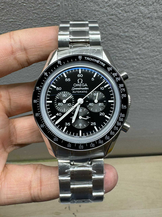 Diver Watch Stainless Steel Black Dial - Luxury Watch