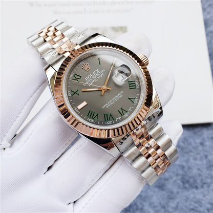 41mm Everose Gold and Steel (Roman Numeral Dial) - Luxury Watch