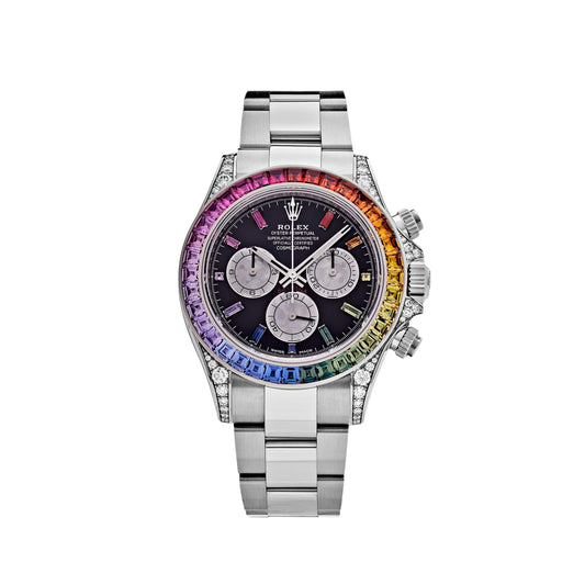 Race Watch Stainless Steel Rainbow