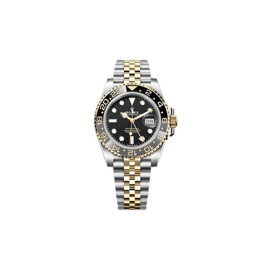 Pilot Watch II Two-Tone Multi-Link (Black and Gray) - Luxury Watch