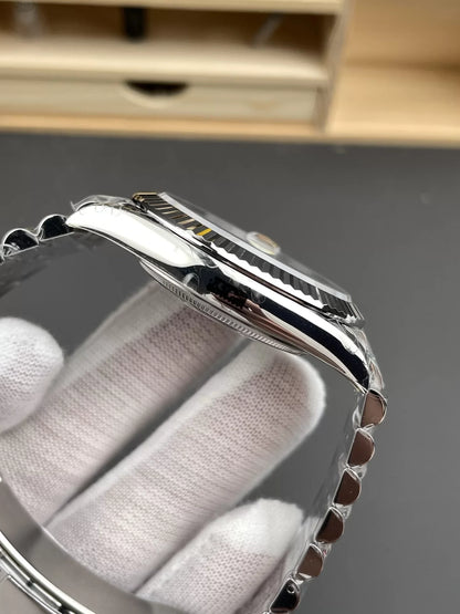 41mm Stainless Steel Multi-Link (Roman Numeral) - Luxury Watch