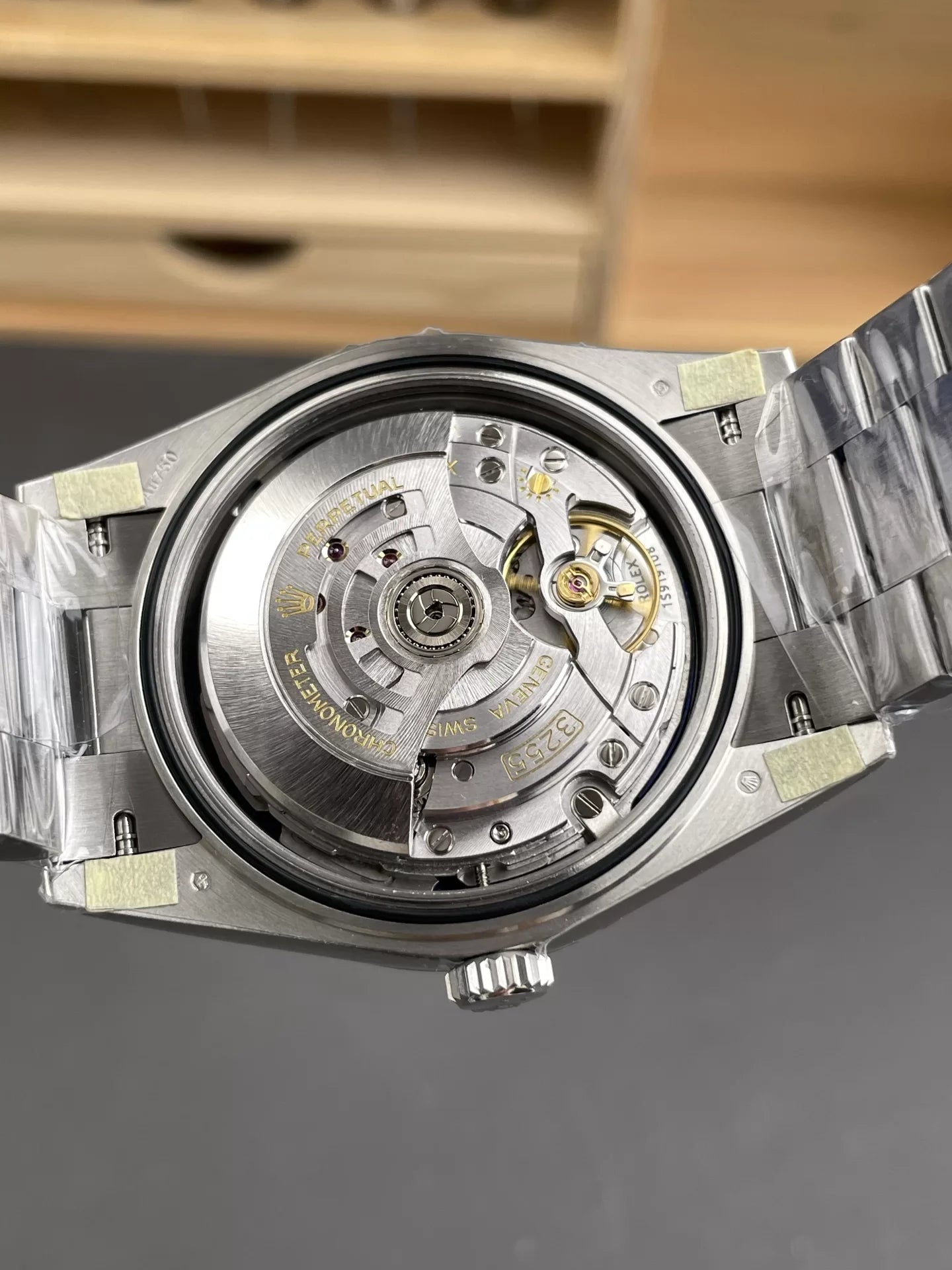 Stainless Steel Day Week Dark Blue Dial 40 - Luxury Watch