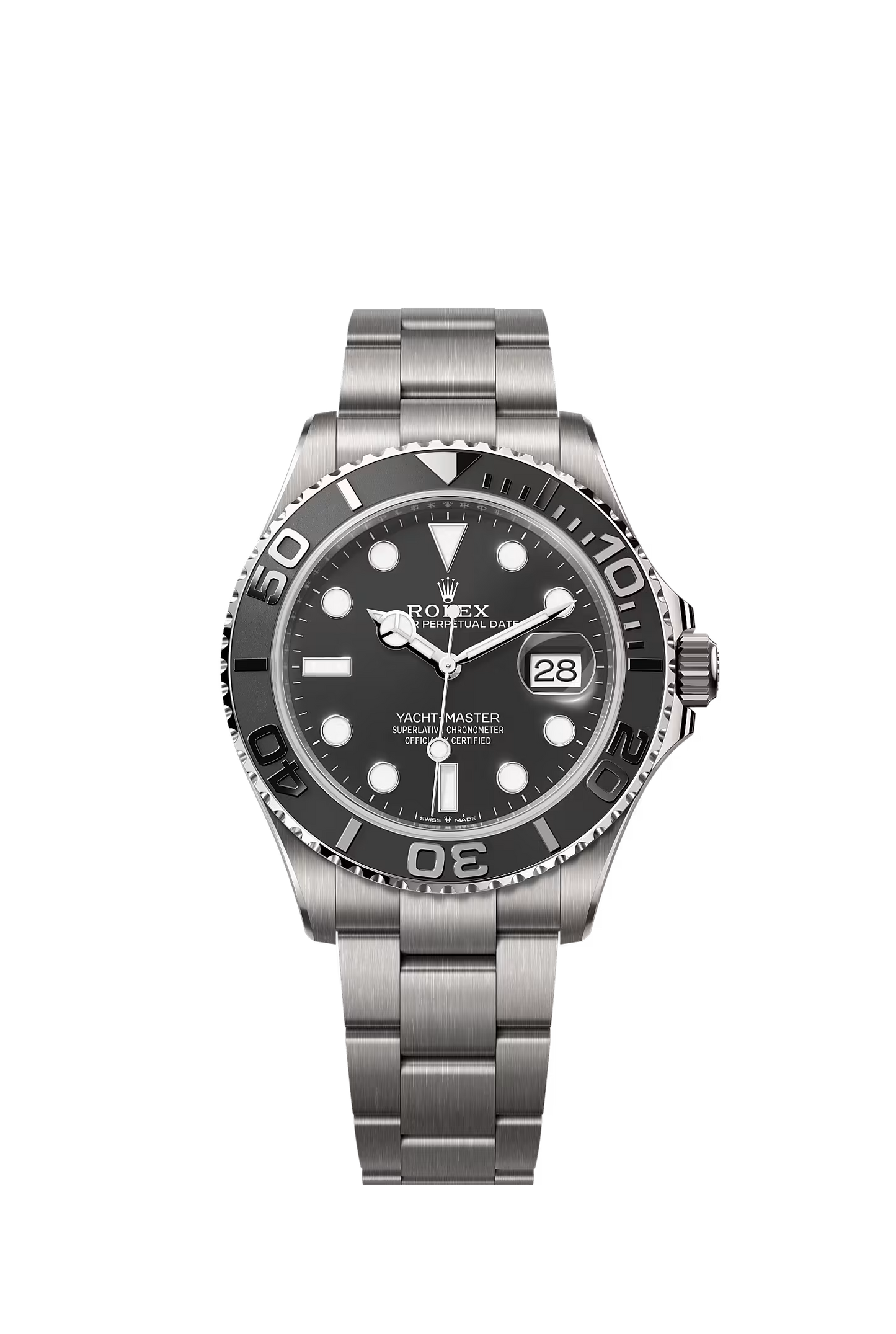 Black Dial Titanium Watch - Luxury Watch