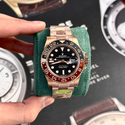 Pilot Watch Rose Gold Two Tone Brown Gold