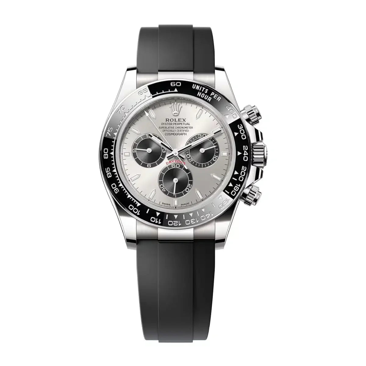 Silver rubber (silver Dial) - Luxury Watch