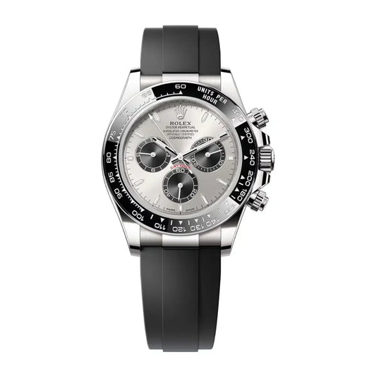 Silver rubber (silver Dial) - Luxury Watch