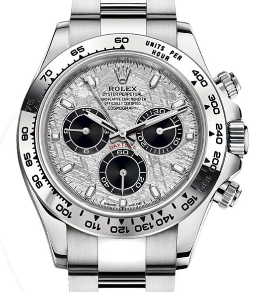 Stainless Steel 3-Link Bracelet (White Moon Dial) - Luxury Watch