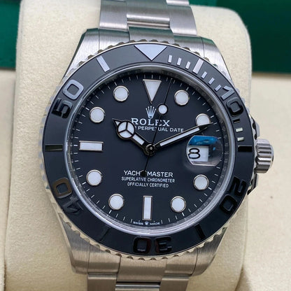 Black Dial Titanium Watch - Luxury Watch
