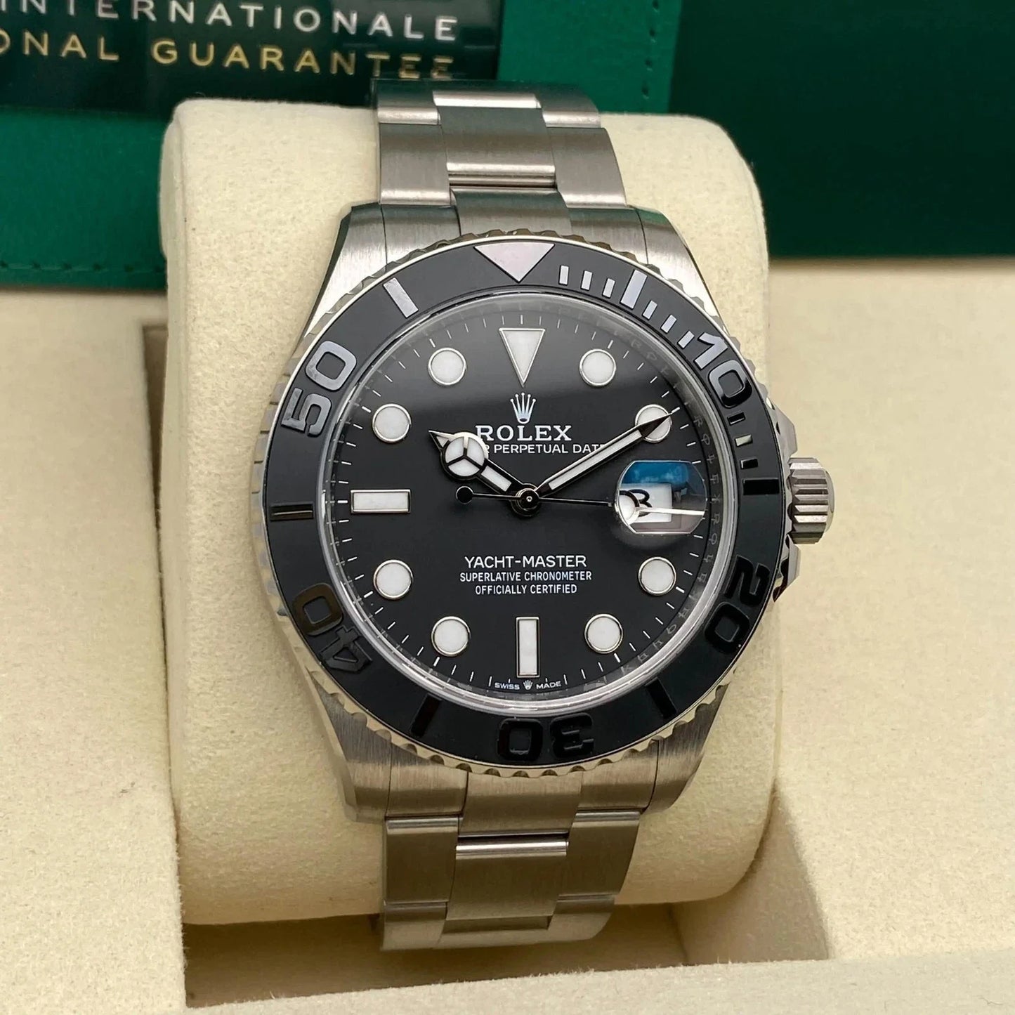 Black Dial Titanium Watch - Luxury Watch