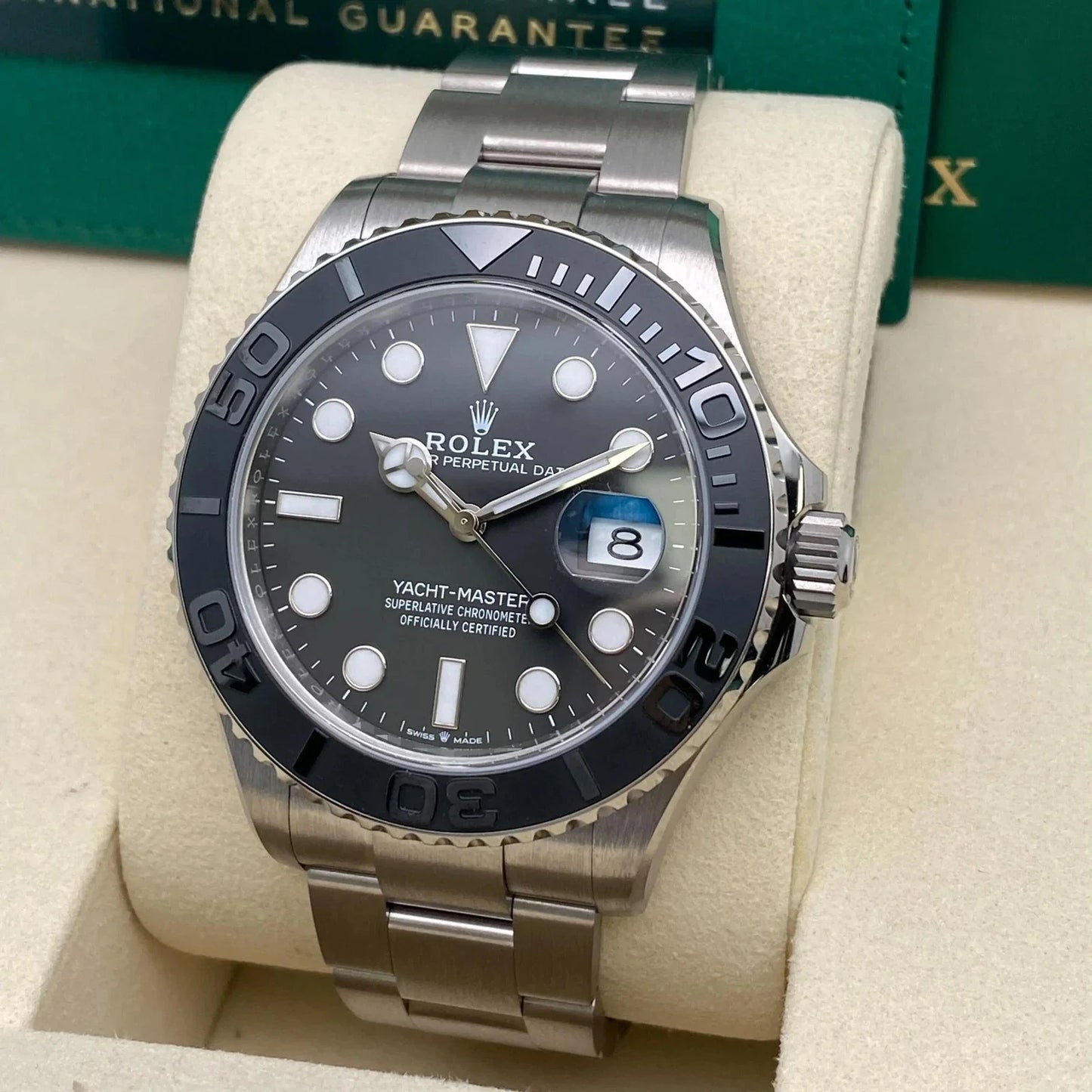 Black Dial Titanium Watch - Luxury Watch