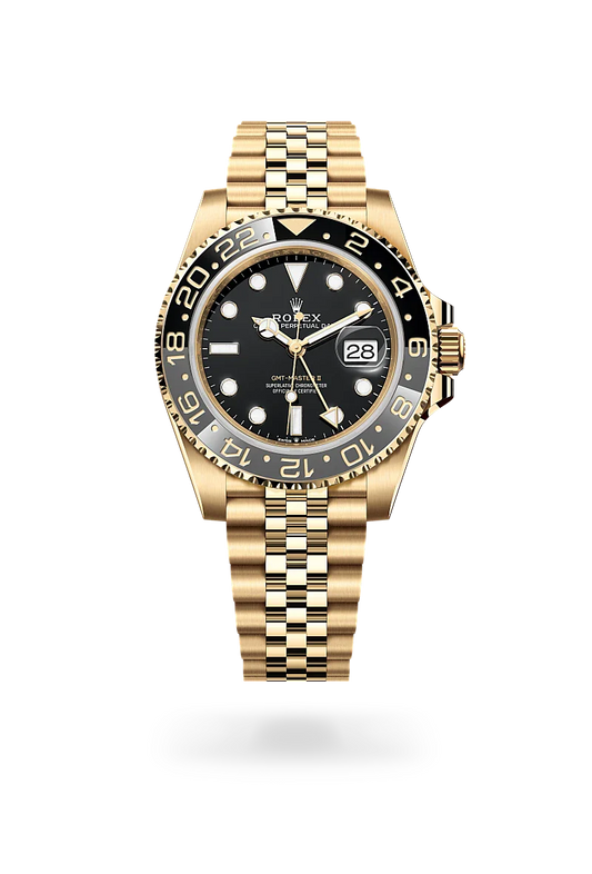 Pilot Watch Yellow Gold Multi Link Gray