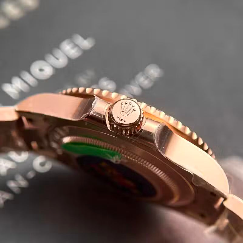 Pilot Watch Rose Gold Two Tone Brown Gold