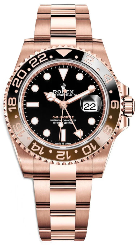 Pilot Watch Rose Gold Two Tone Brown Gold